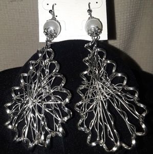 New Silver Unique Accessories earrings